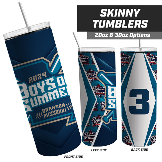 Boys Of Summer - 20oz Skinny Tumbler