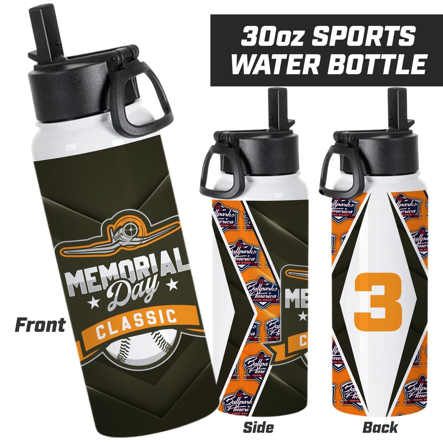 Memorial Day Classic - 30oz Sports Tumbler