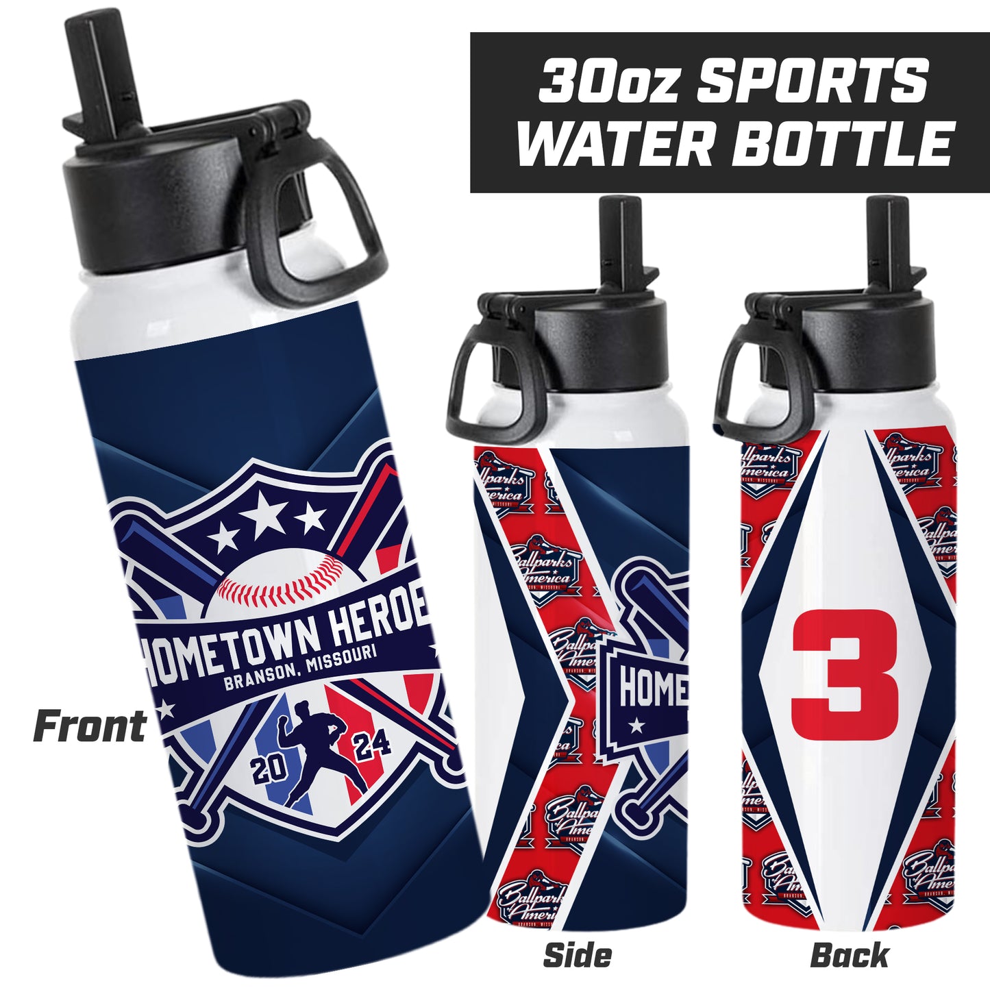 Hometown Heroes - 30oz Sports Tumbler