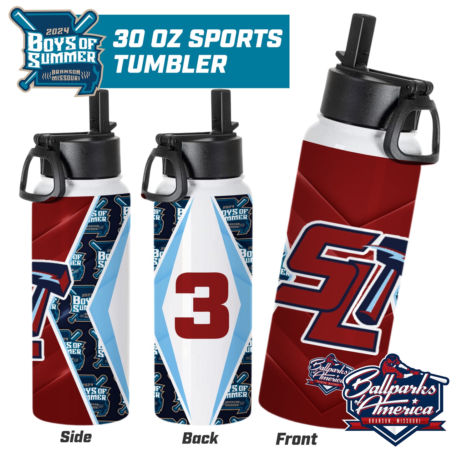 South Lyon Thunder - Boys Of Summer - 30oz Sports Tumbler