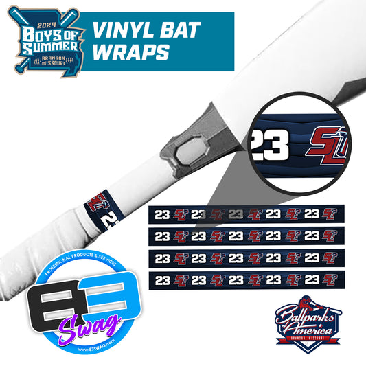 South Lyon Thunder - Boys Of Summer - Bat Decal Wraps (4 Pack)