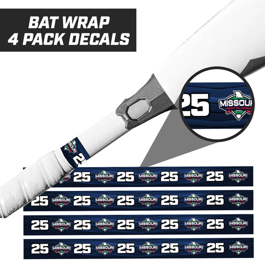 Missouri Heat Classic - Bat Decal Wraps (4 Pack)