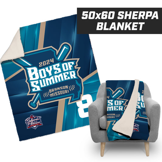 Boys Of Summer - 50”x60” Plush Sherpa Blanket