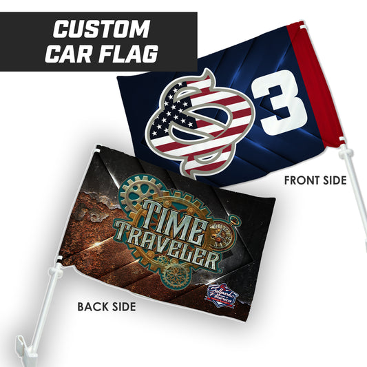 Ocala Select - Time Traveler Showdown - Custom Car Flag