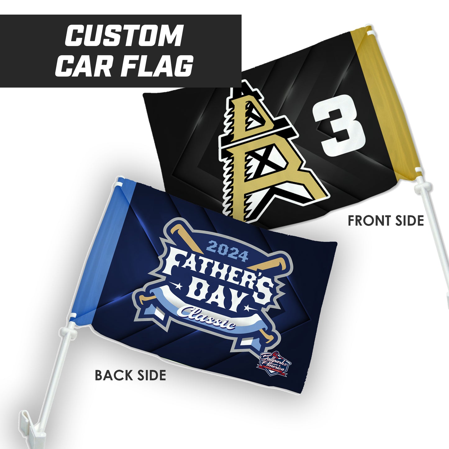 Drillbit Roughnecks - Father's Day Classic - Custom Car Flag