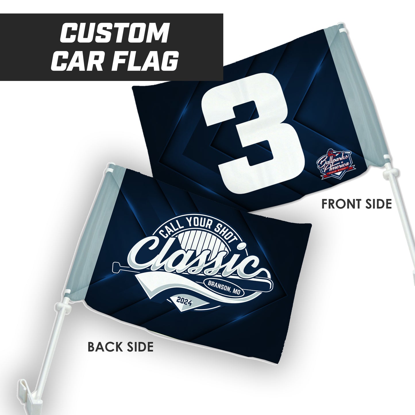 Call Your Shot Classic - Custom Car Flag