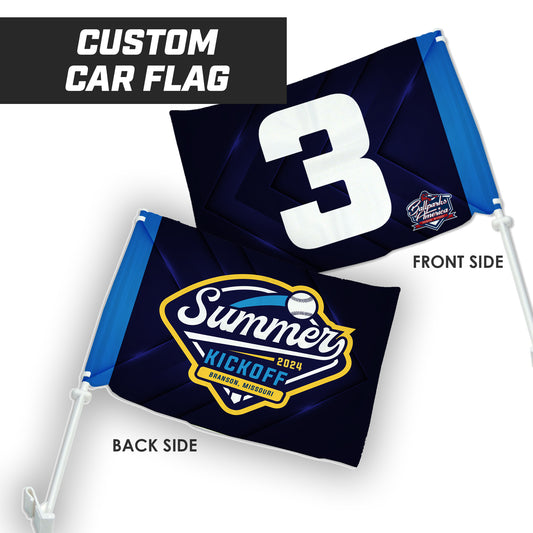 Summer Kickoff - Custom Car Flag