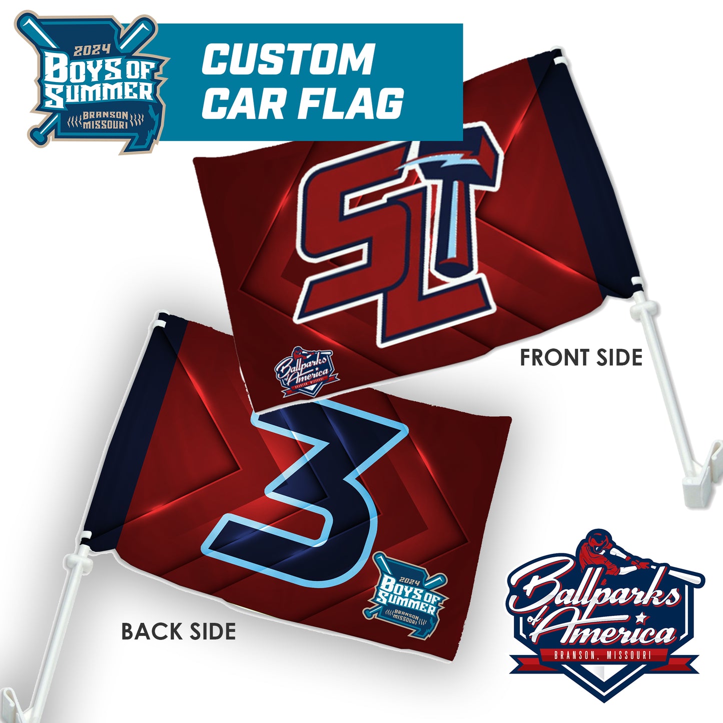 South Lyon Thunder - Boys Of Summer - Custom Car Flag