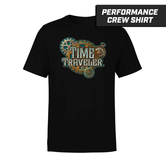 Time Traveler Showdown - Black - Performance T-Shirt