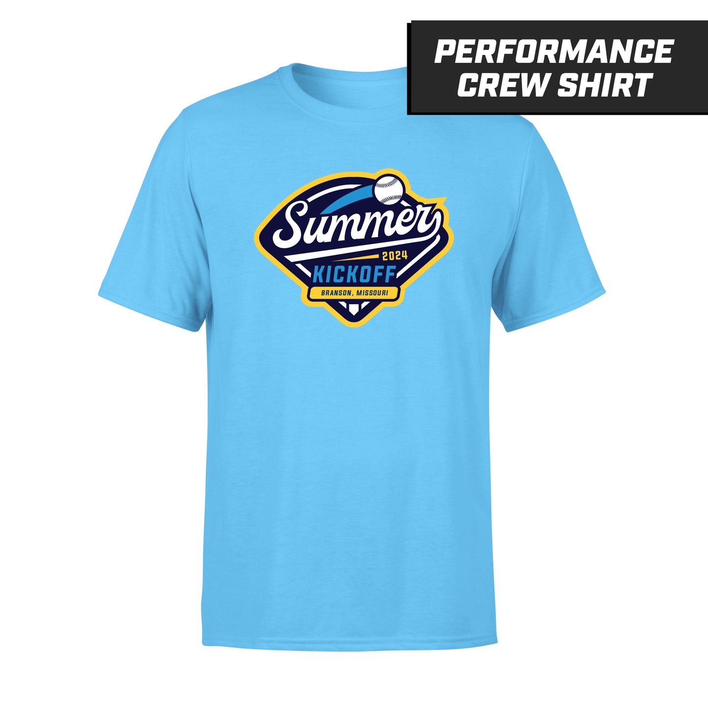 Summer Kickoff - Blue - Performance T-Shirt