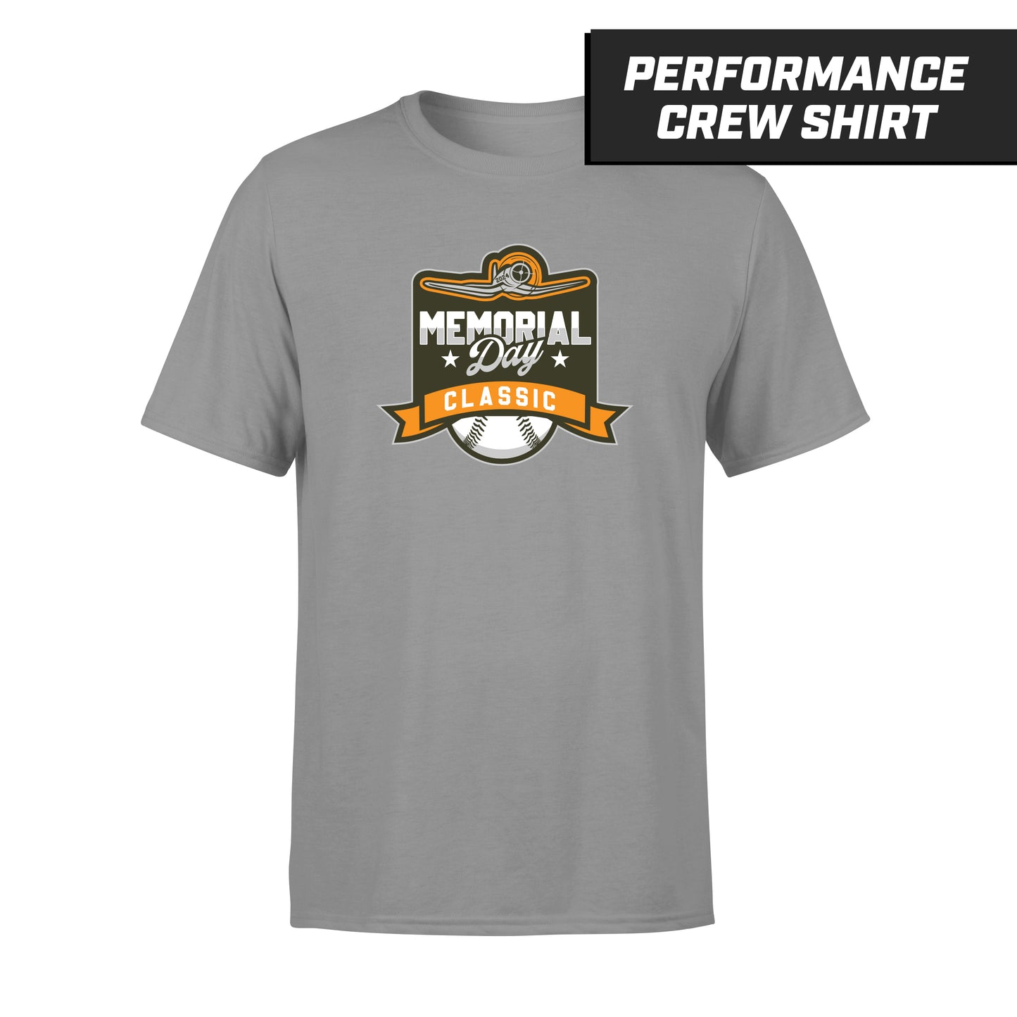 Memorial Day Classic - Graphite - Performance T-Shirt