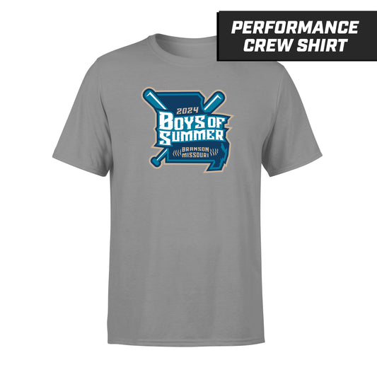 Boys Of Summer - Graphite - Performance T-Shirt