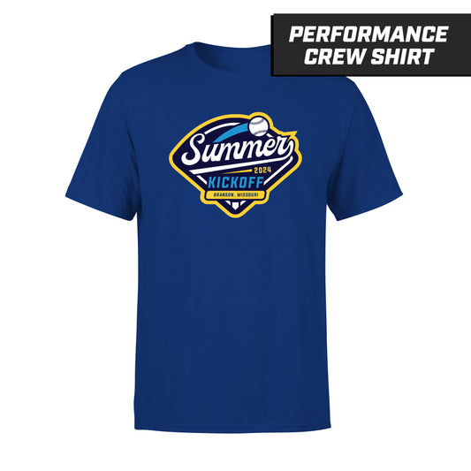 Summer Kickoff - Navy - Performance T-Shirt