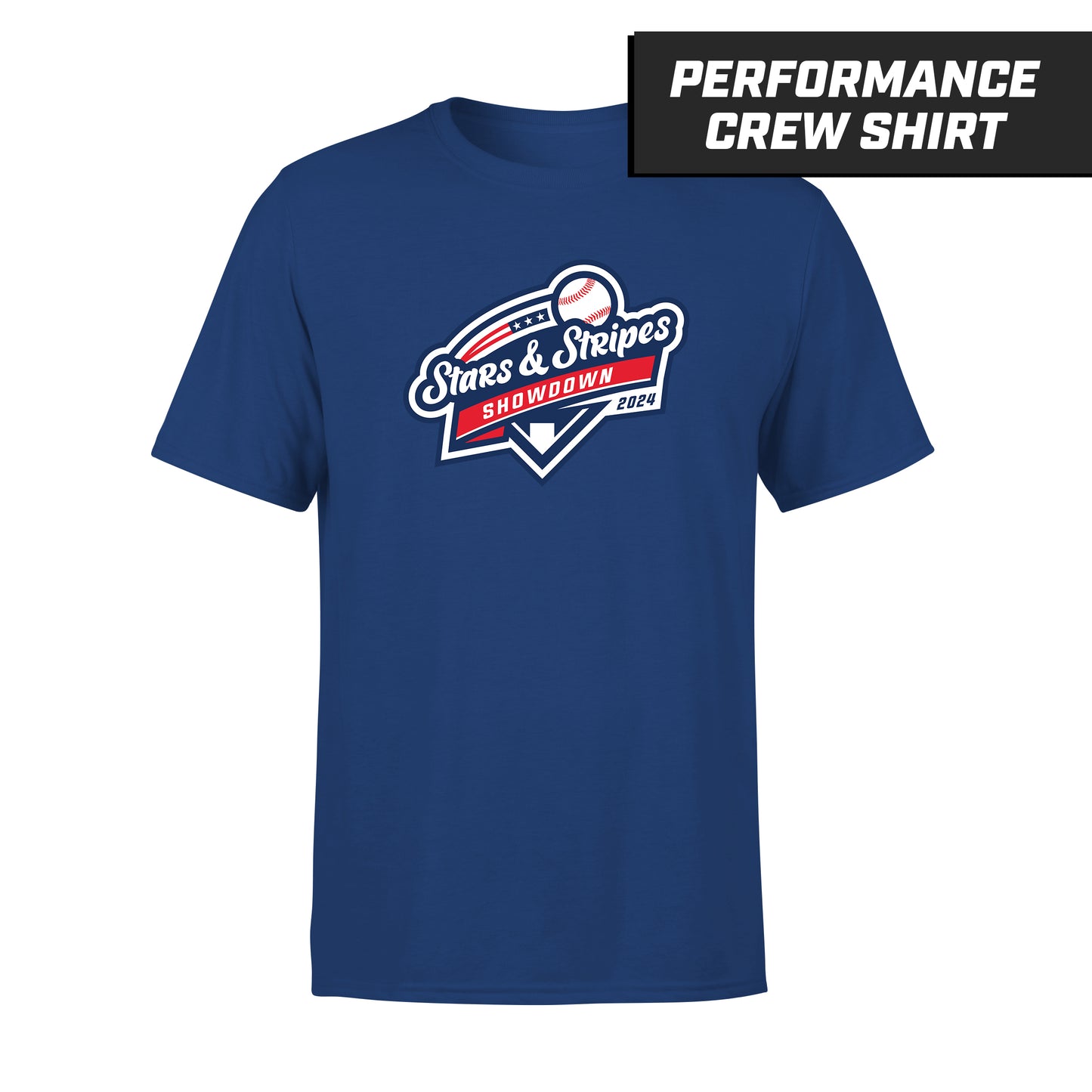 Stars & Stripes - Navy - Performance T-Shirt