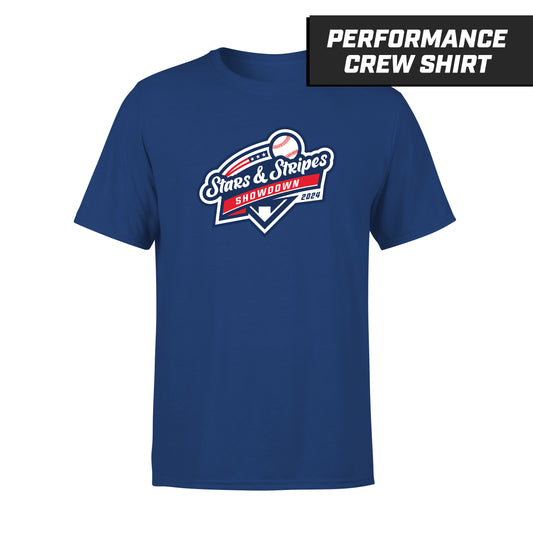 Stars & Stripes - Navy - Performance T-Shirt