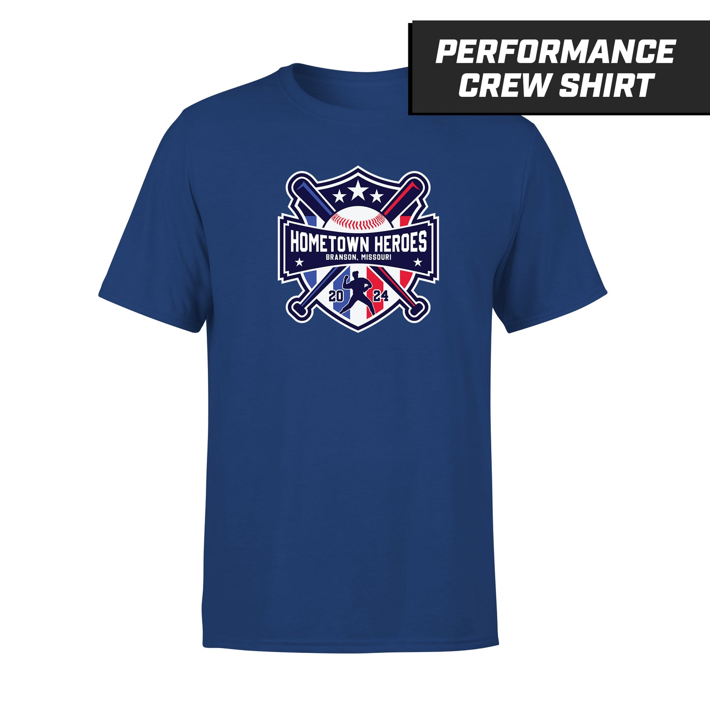 Hometown Heroes - Navy - Performance T-Shirt