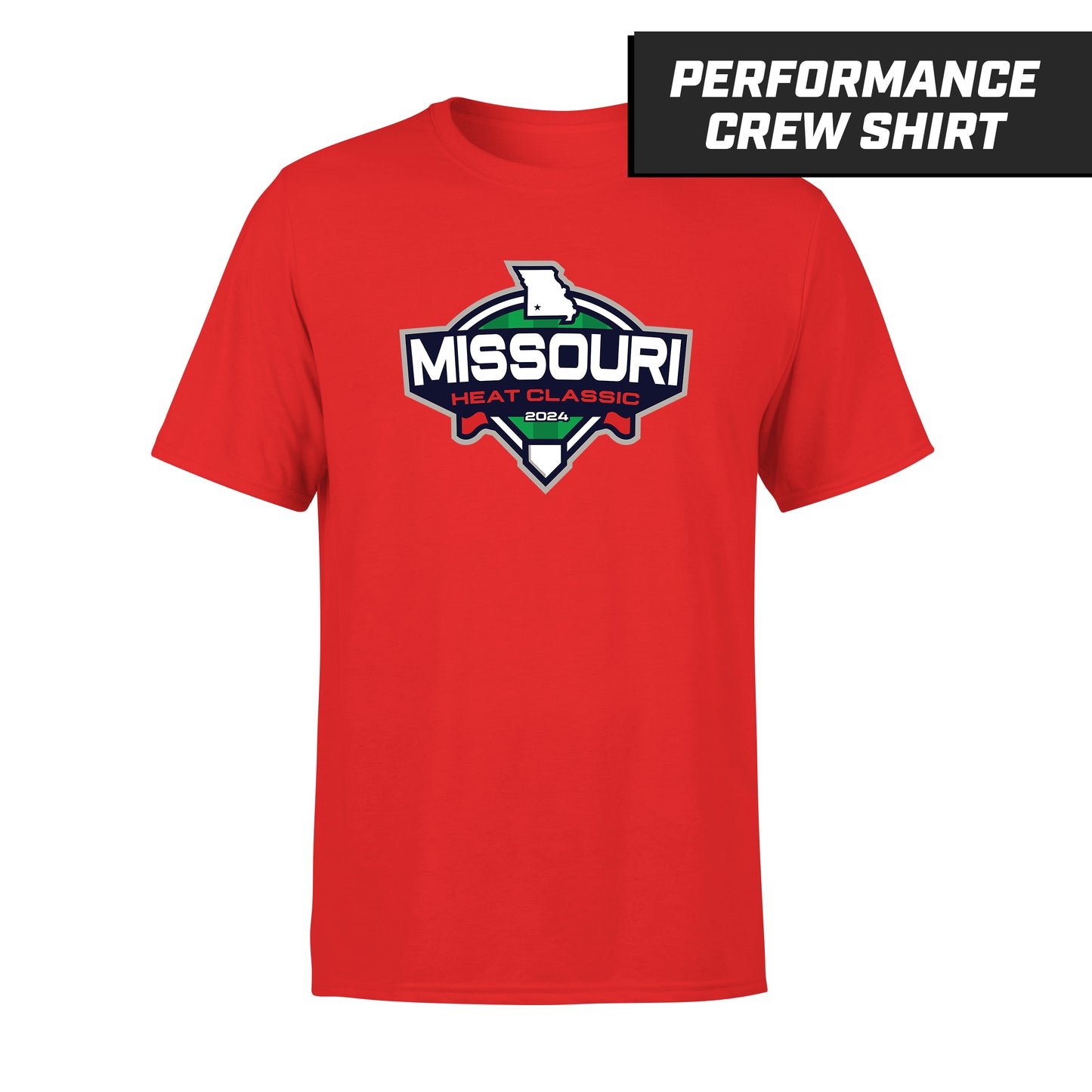 Missouri Heat Classic - Red - Performance T-Shirt