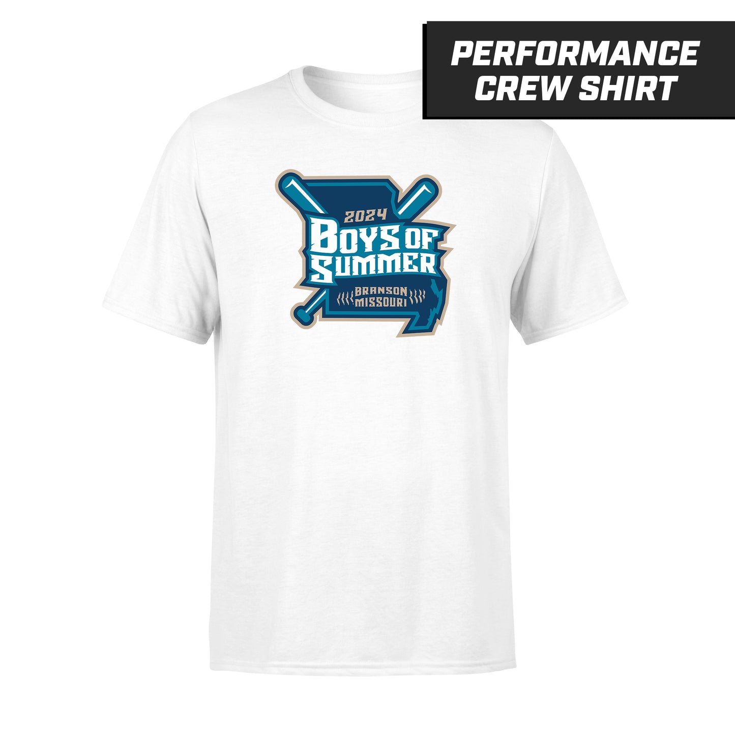 Boys Of Summer - White - Performance T-Shirt