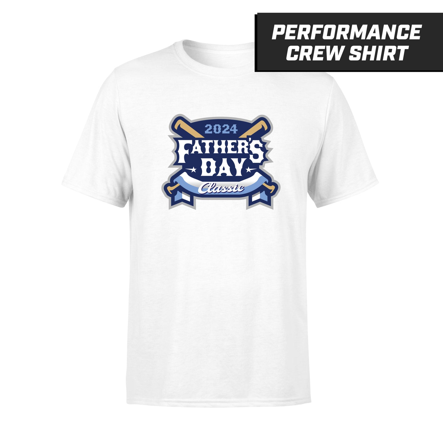 Father's Day Classic - White - Performance T-Shirt