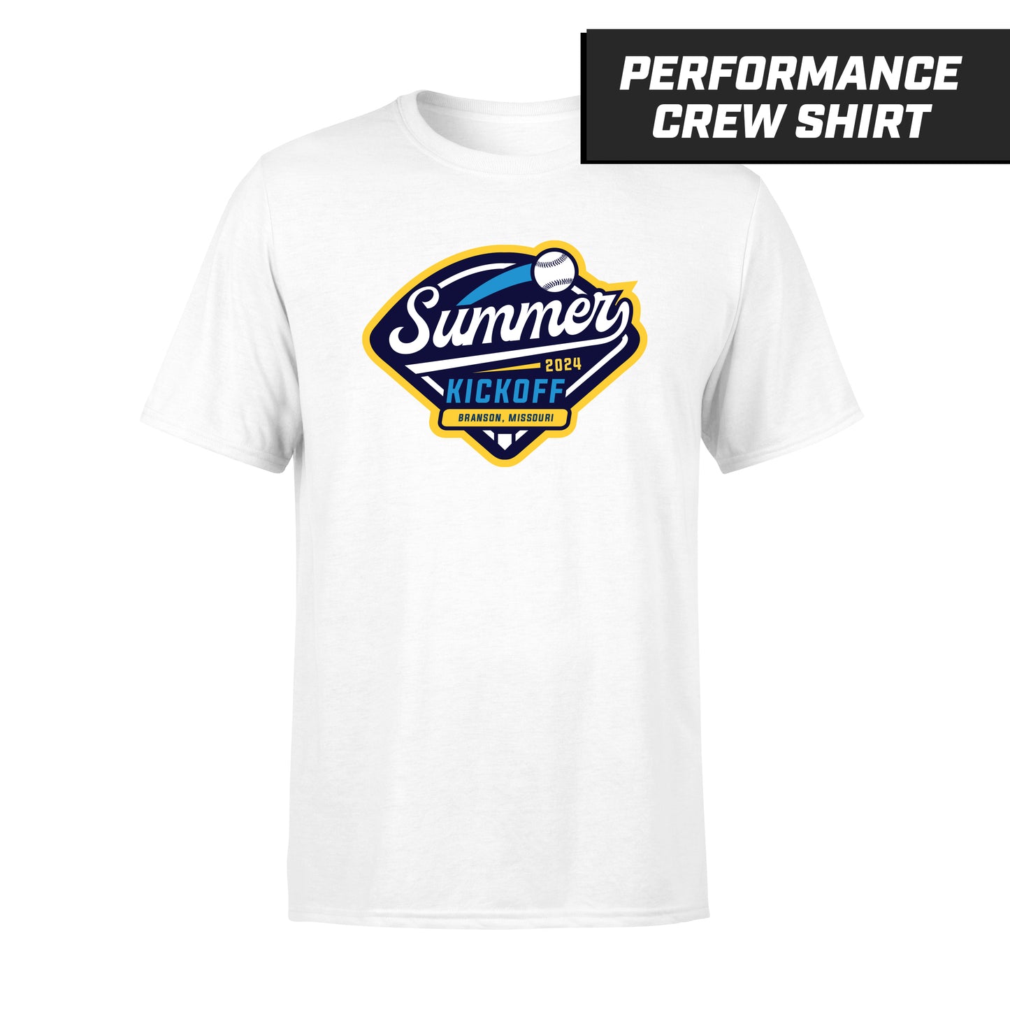 Summer Kickoff - White - Performance T-Shirt