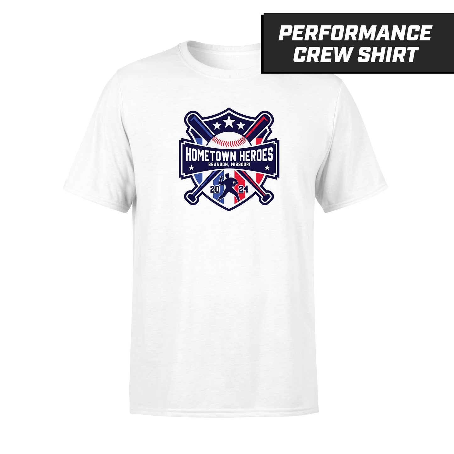 Hometown Heroes - White - Performance T-Shirt