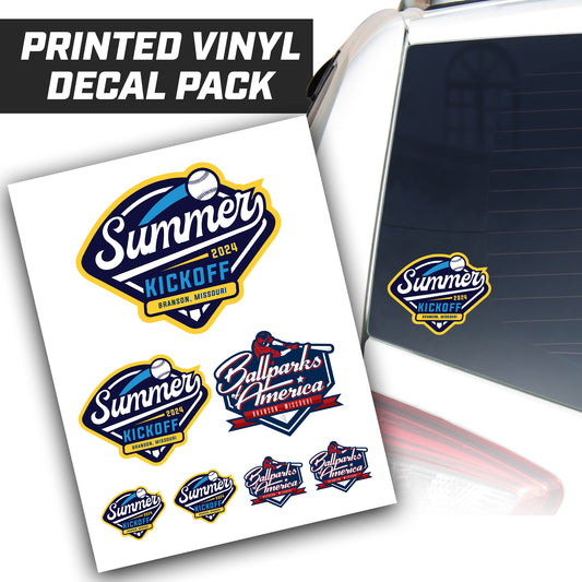 USA Prime Jacksonville - Summer Kickoff - Logo Vinyl Decal Pack