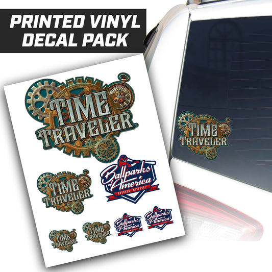 Time Traveler Showdown - Logo Vinyl Decal Pack