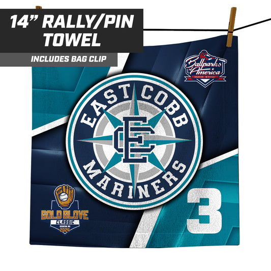 EC Mariners - Gold Glove Classic - Custom Rally Towel