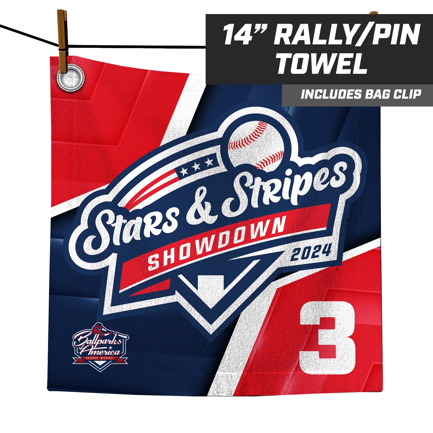 Stars & Stripes - Custom Rally Towel