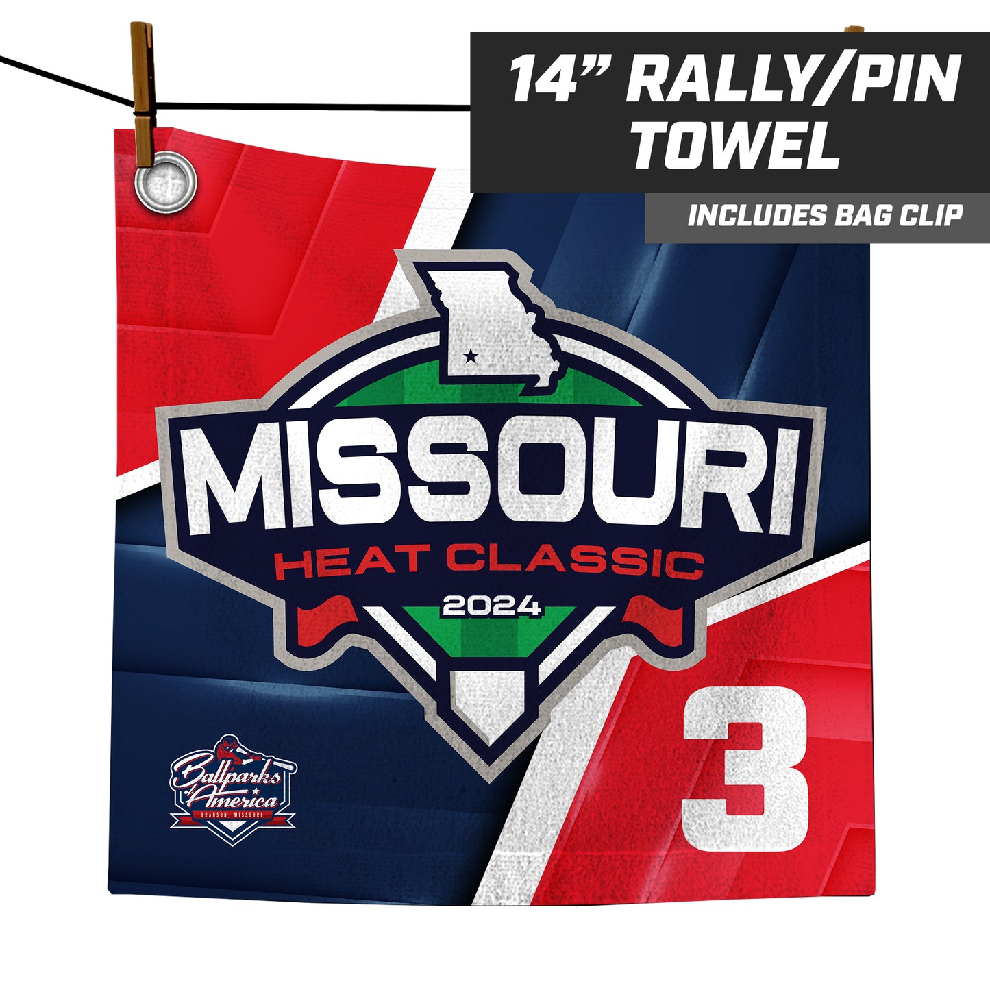 Missouri Heat Classic - Custom Rally Towel