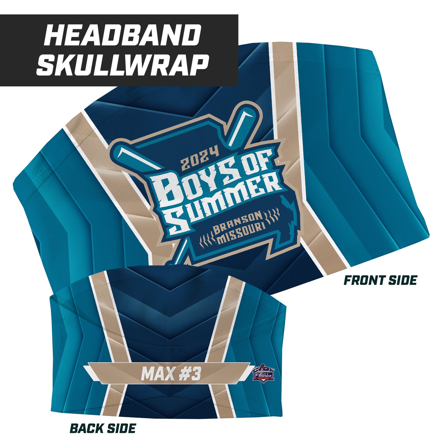 Boys Of Summer - Skull Wrap Headband