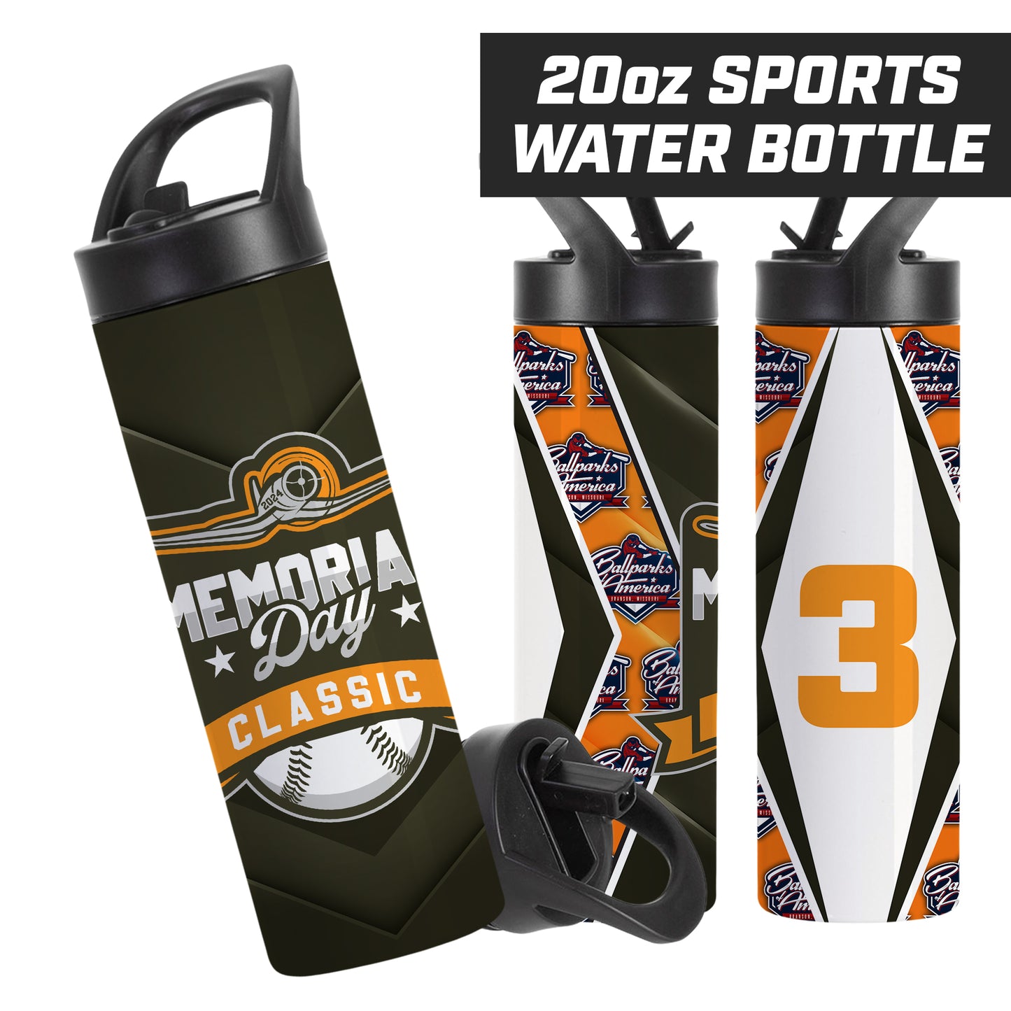 Memorial Day Classic - 20oz Sports Tumbler