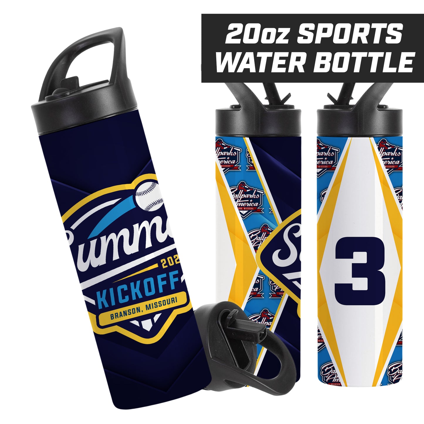 Summer Kickoff - 20oz Sports Tumbler